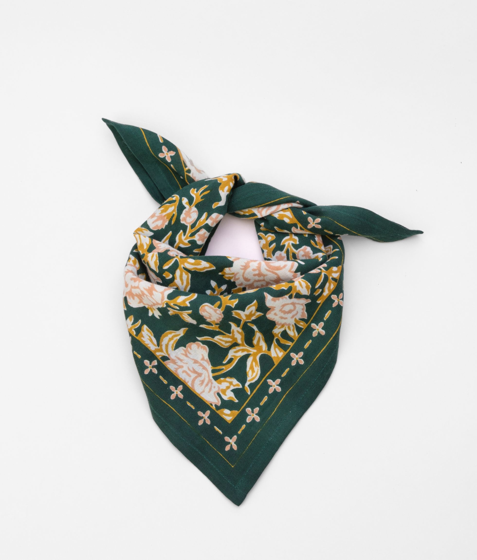 Petit foulard - Garda Bleuet