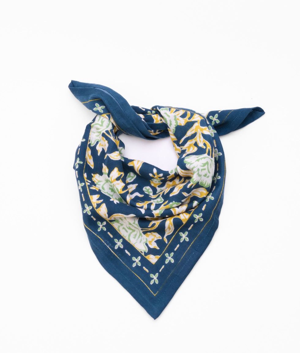 Petit foulard - Garda Bleuet
