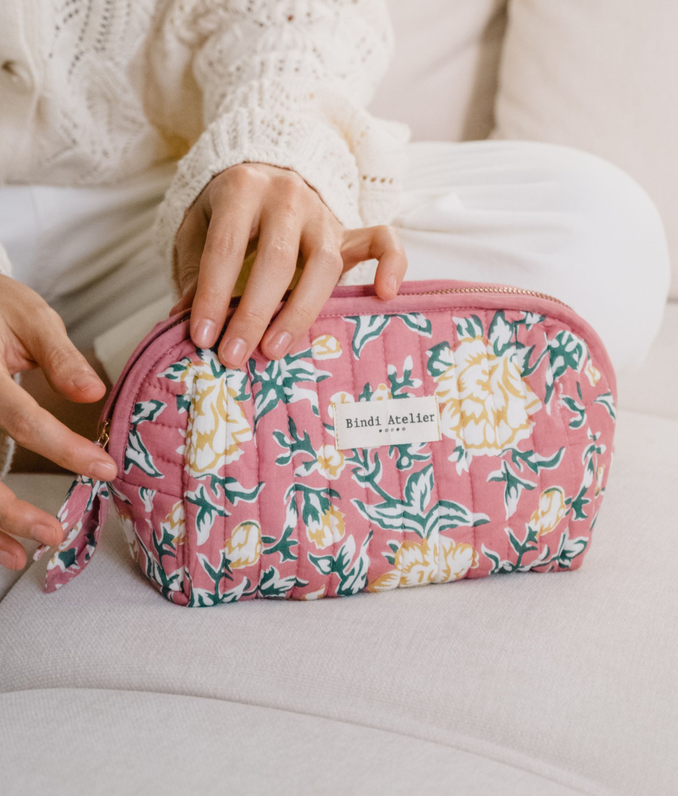 Make up bag - Bouquet du matin Dahlia