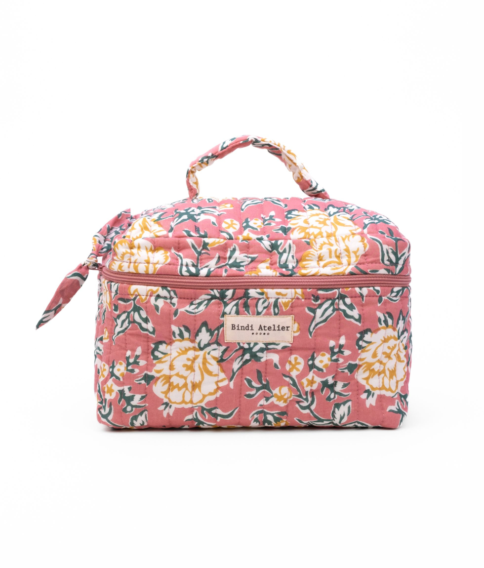 Trousse vanity - Bouquet du matin Dahlia