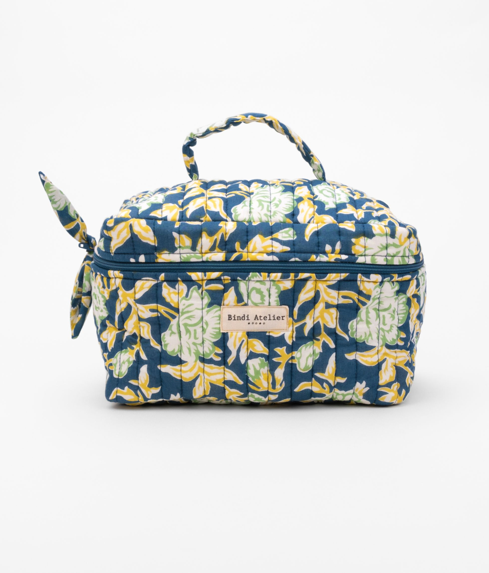 Trousse vanity - Bouquet du matin Lagon