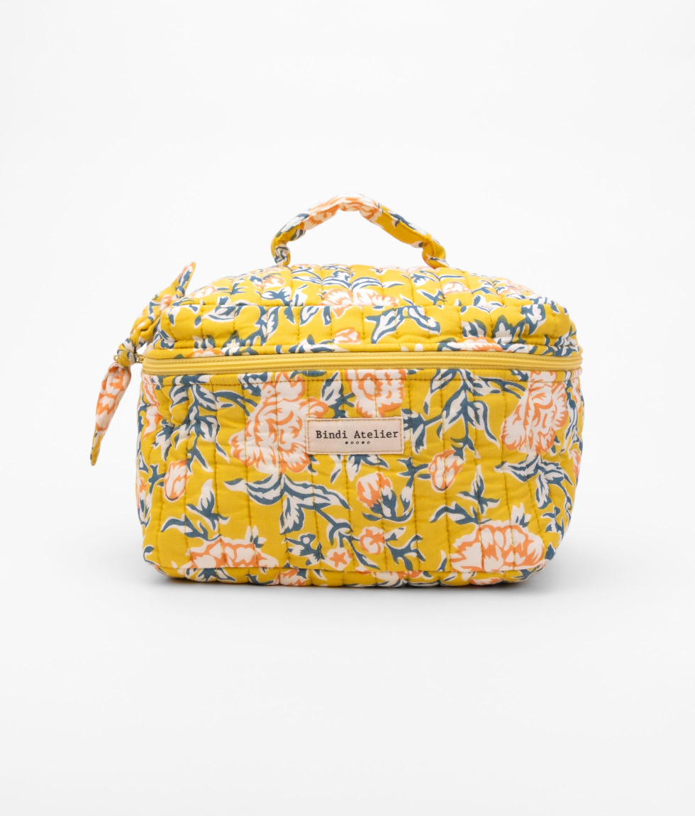 Trousse vanity - Bouquet du matin Mimosa