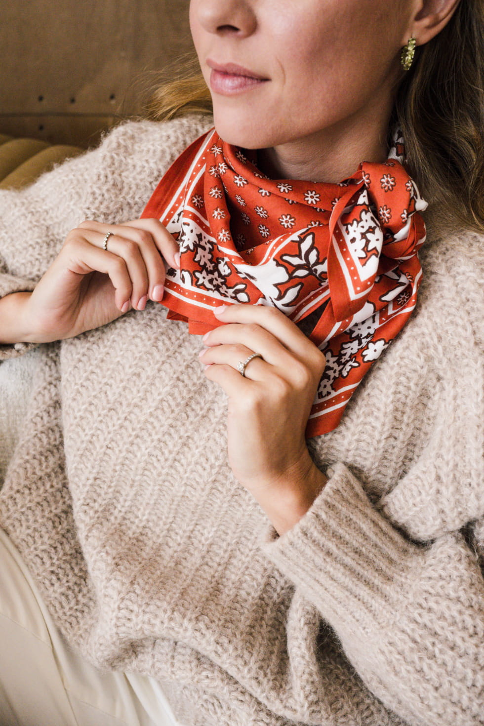 Foulard Imprimé - Place des Tendances